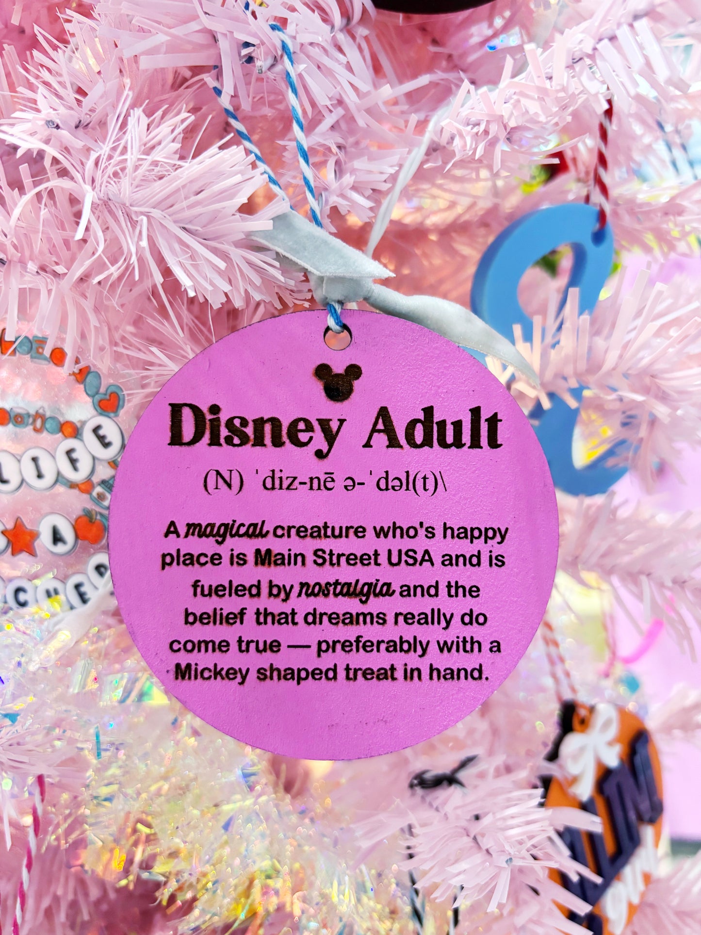 Disney Adult Christmas Ornament