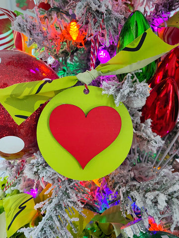 Heart Grew Three Sizes // Christmas Ornament