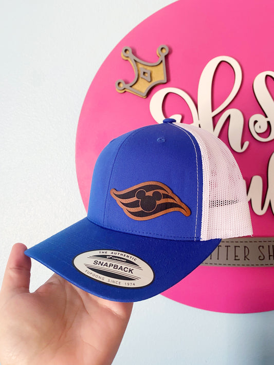 Mouse Cruise Snapback Hat