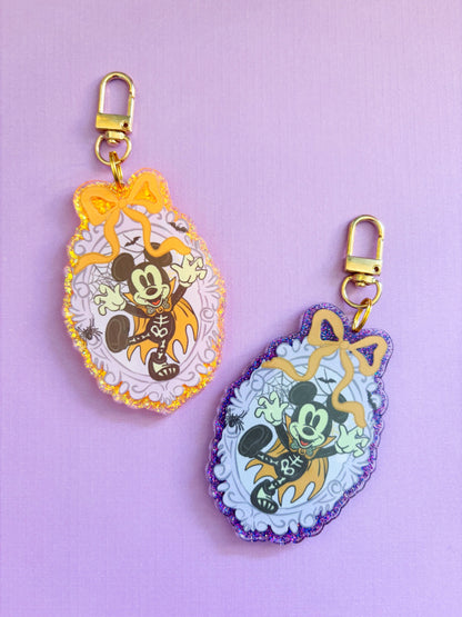 Coquette Halloween Mouse // Key Chain // Bag Charm