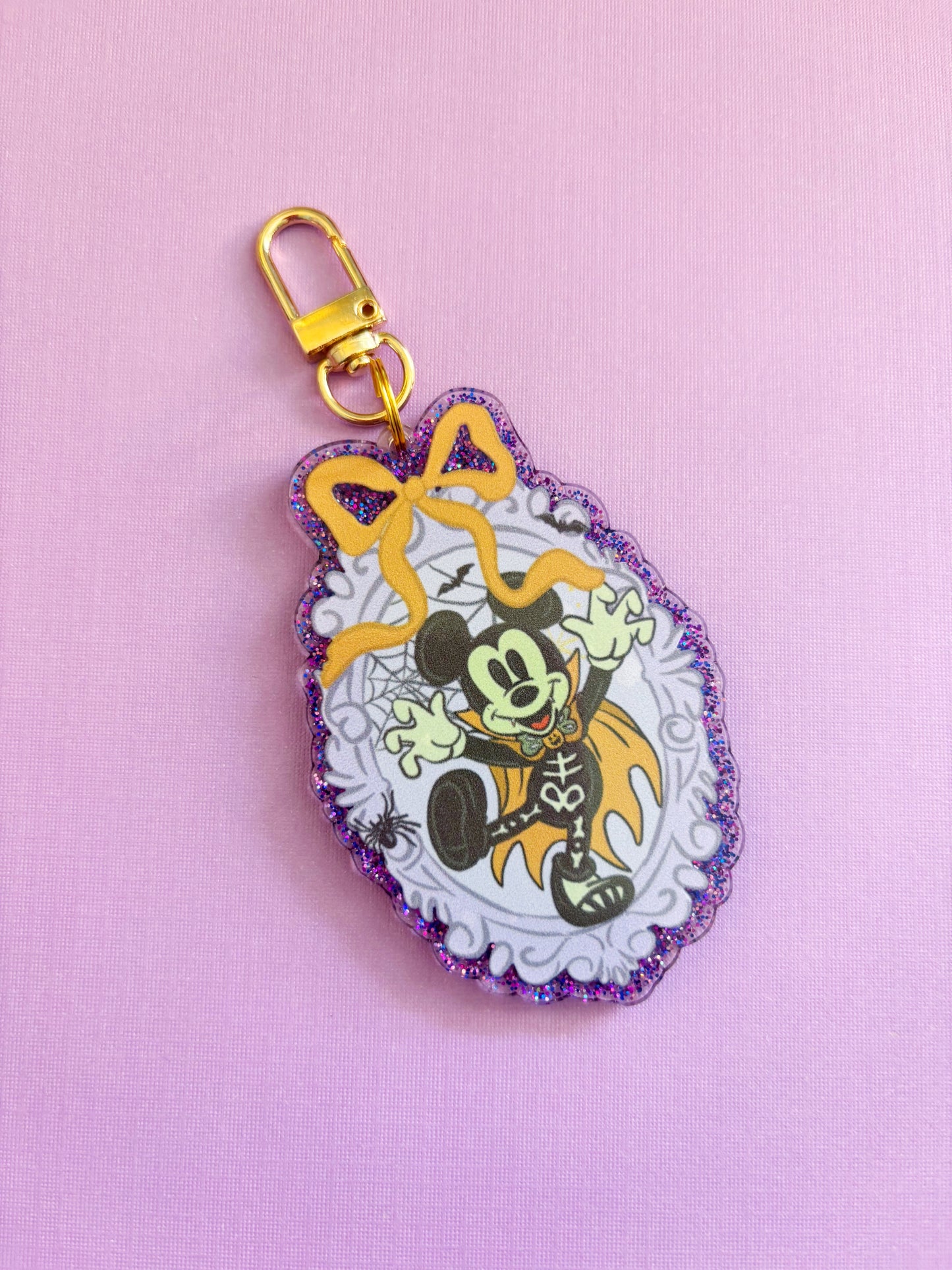 Coquette Halloween Mouse // Key Chain // Bag Charm