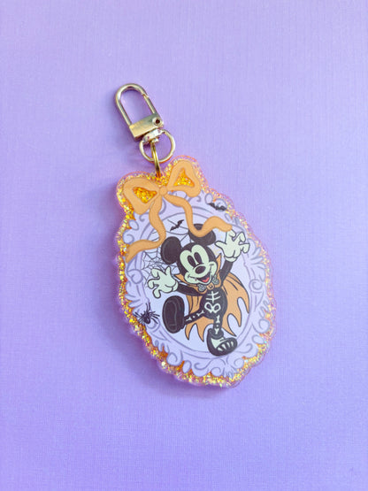Coquette Halloween Mouse // Key Chain // Bag Charm