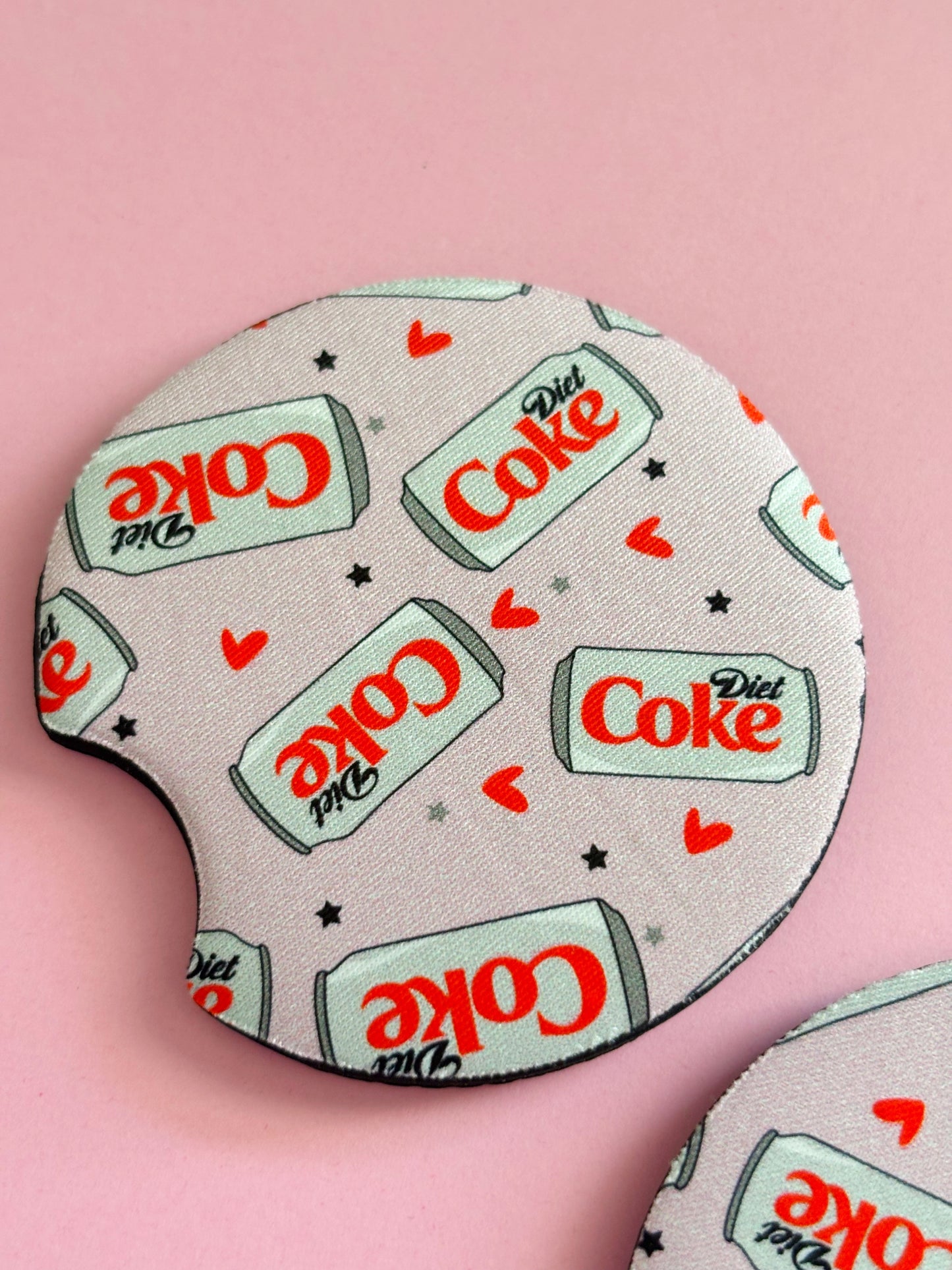 Diet Coke \\ Car Coasters