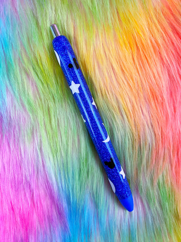 Glitter Gel Ink Pen /// Sorcerer Mouse