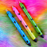 Personalized /// Glitter Gel Ink Pens /// Mouse Dots design